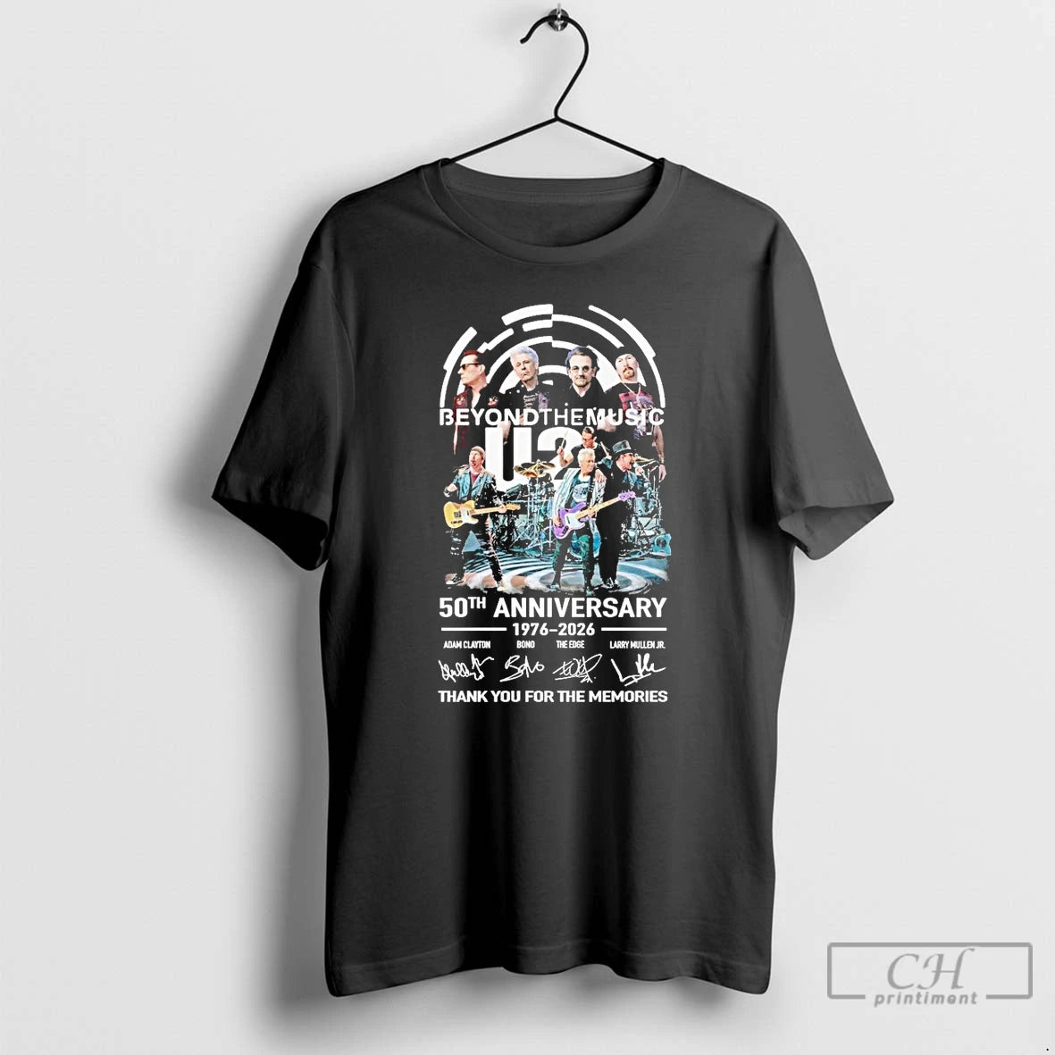Classic U2 Beyond The Music 50th Anniversary 1976 2026 Thank You For The Memories