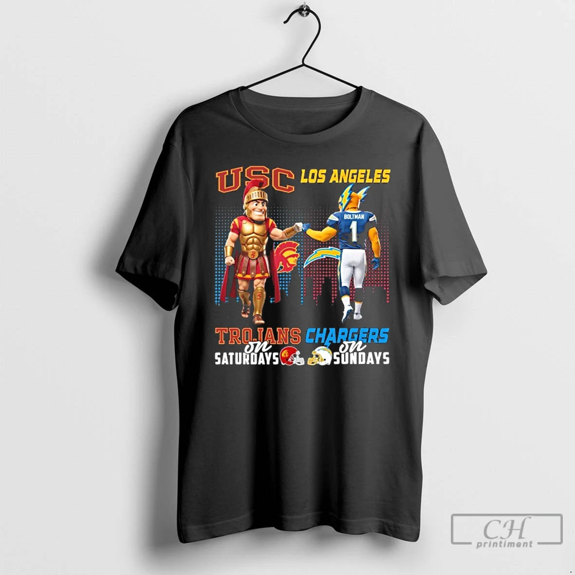 Classic Usc Trojans On Saturdays X Los Angeles Chargers On Sundays
