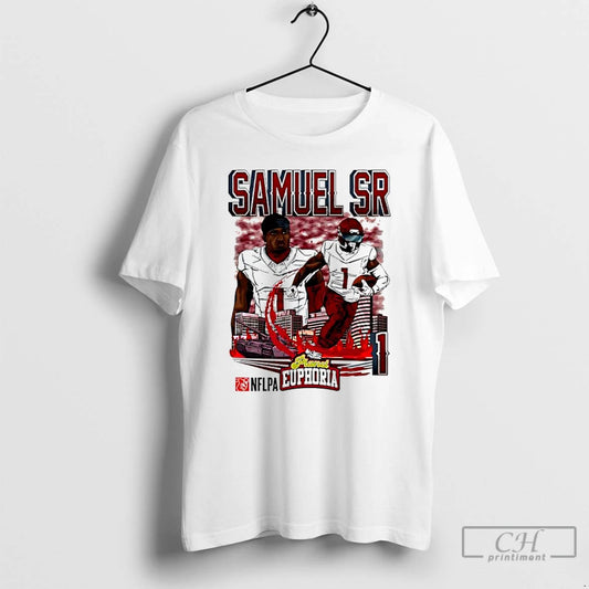 Classic Washington Commanders Deebo Samuel Sr Football Player City Graphic