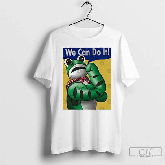 Classic We Can Do It Portland Frog T Shirts