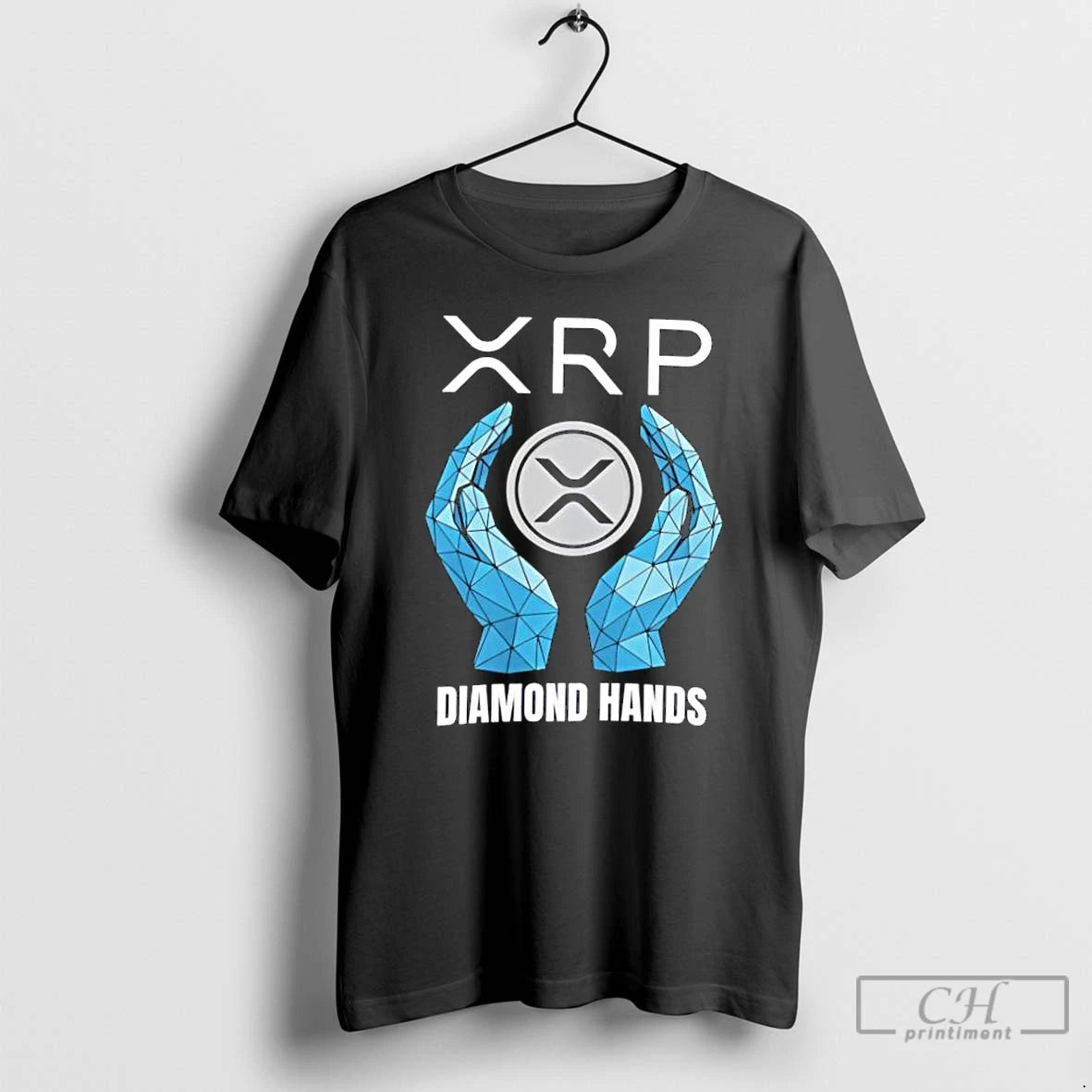 Classic Xrp Diamond Hands Logo