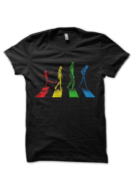 Stray Dog Strut Black T-Shirt