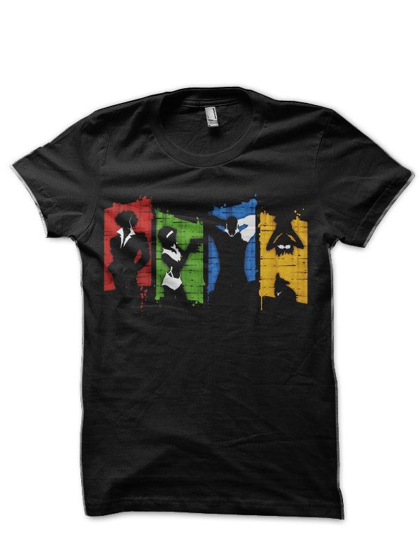 Space Comrades Black T-Shirt
