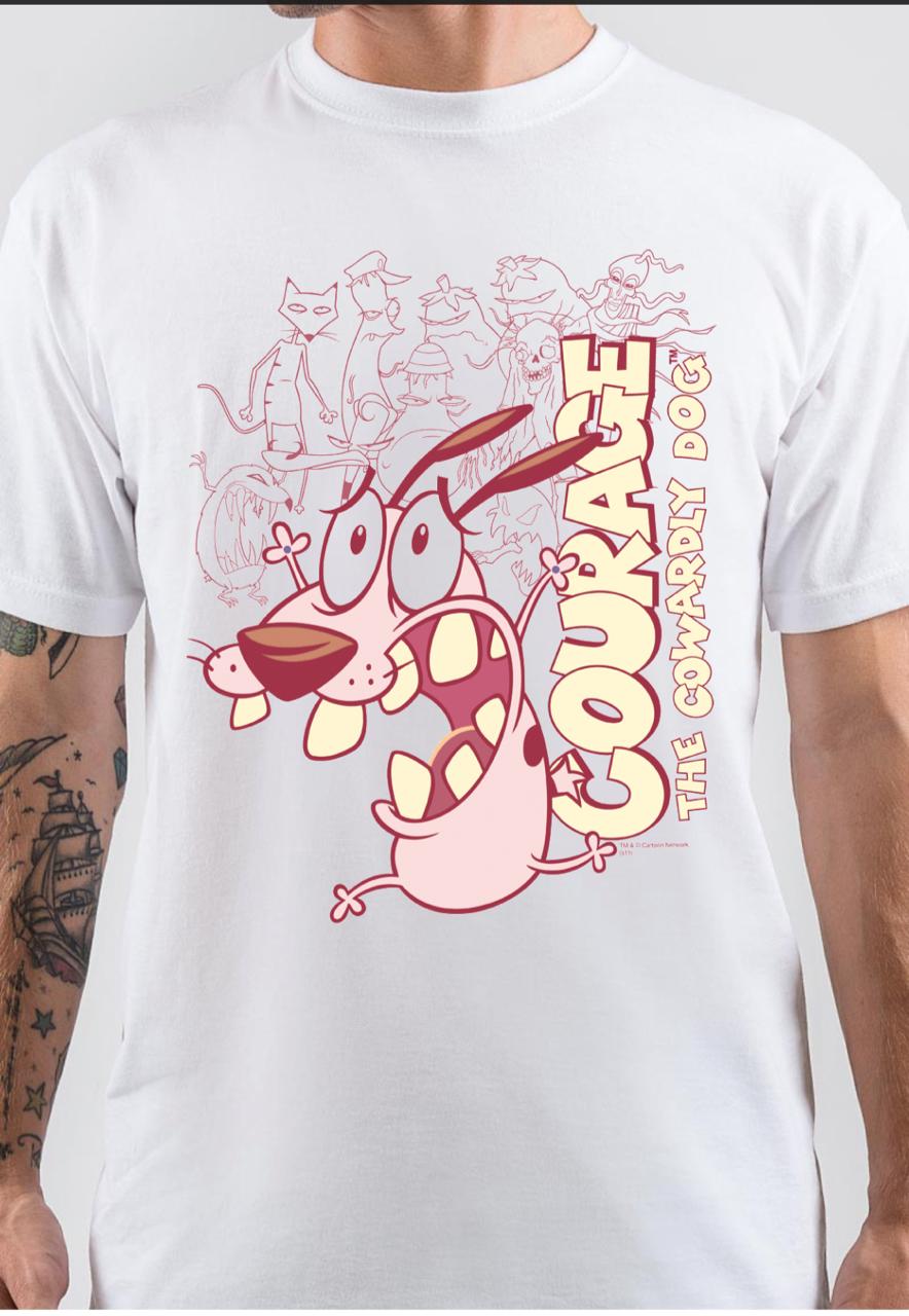 Courage the Cowardly Dog T-Shirt