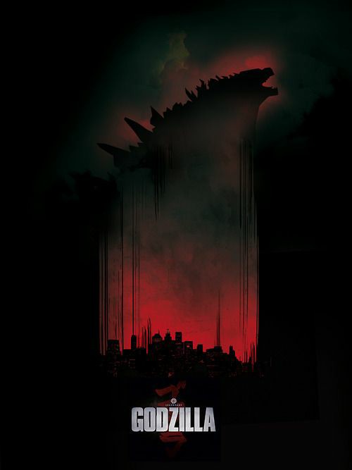 Godzilla Black T-Shirt
