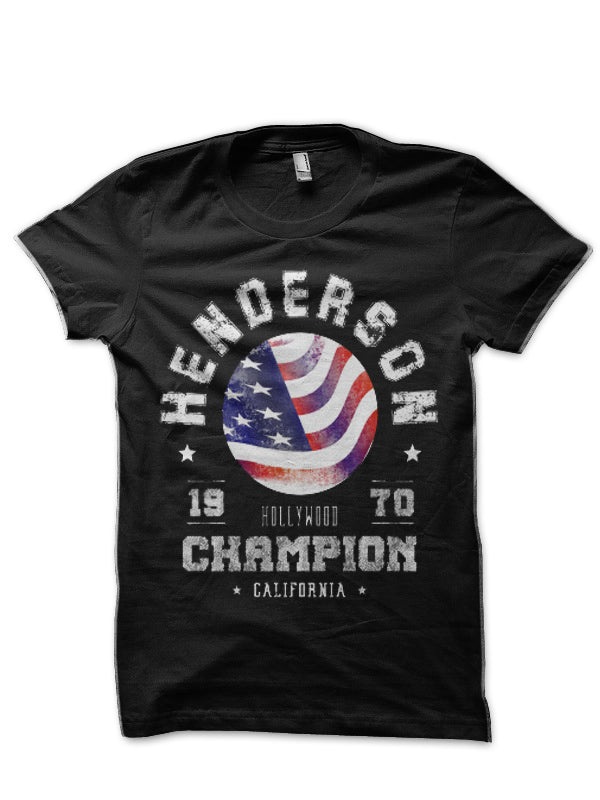 Dan “Hollywood” Henderson Black T-Shirt