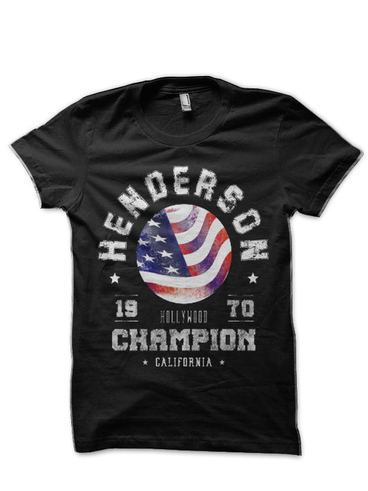 Dan “Hollywood” Henderson Black T-Shirt