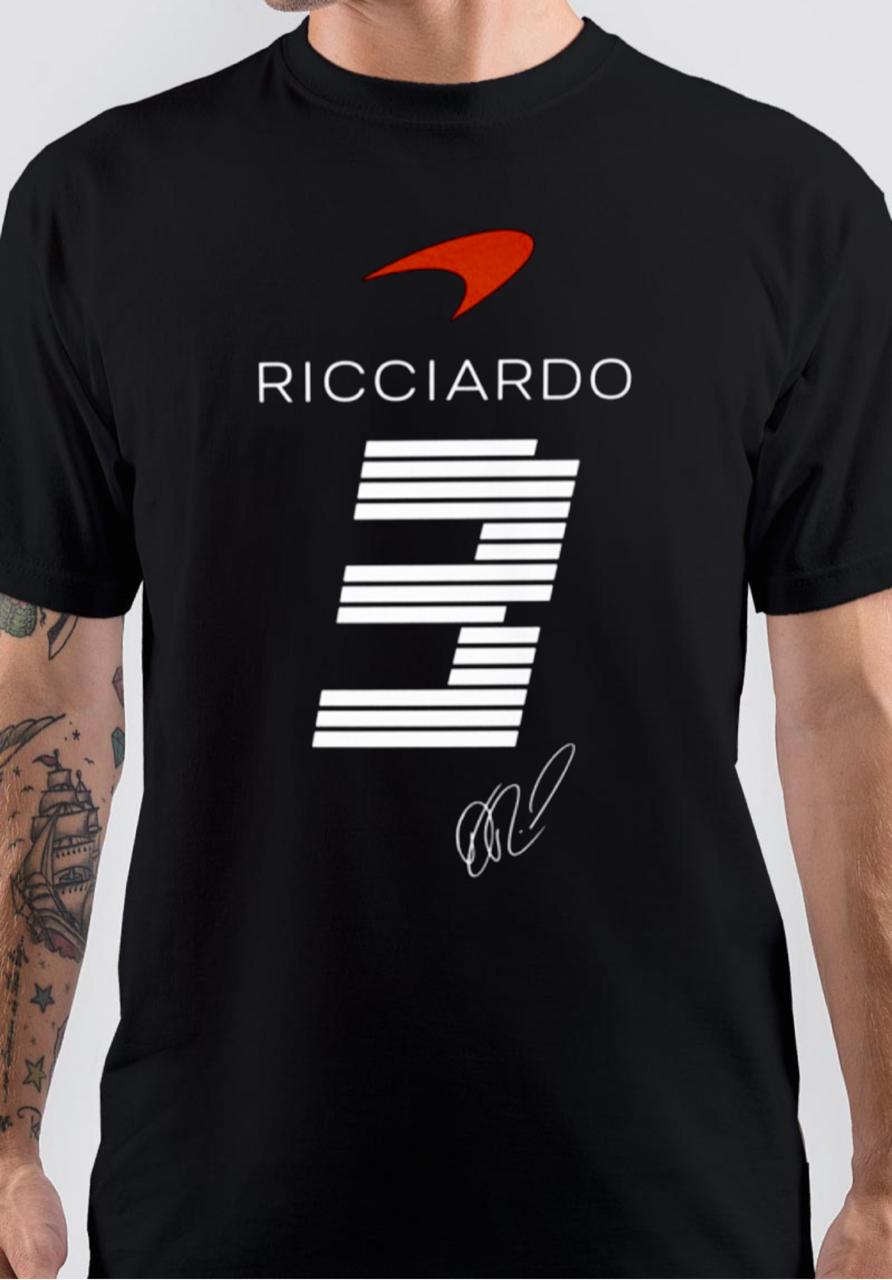 Daniel Ricciardo Black T-Shirt