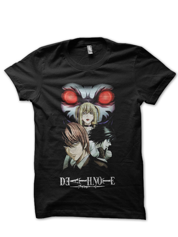 Death Note Anime Black T-Shirt