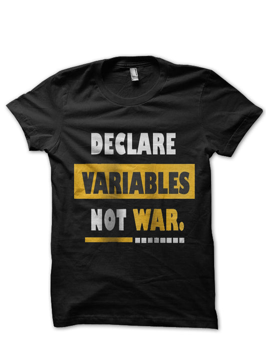 Declare Variables T-Shirt