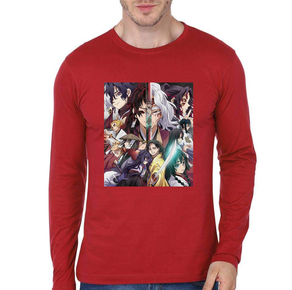 Demon And Hunter Full Sleeve T-Shirt