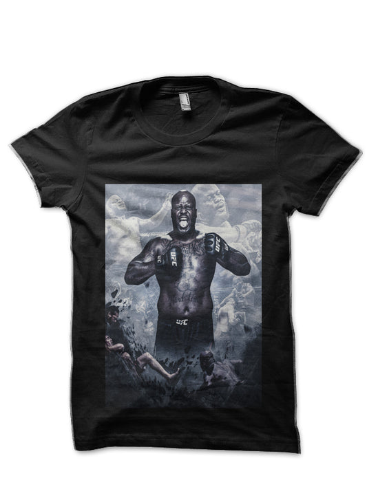 Derrick Lewis Black T-Shirt