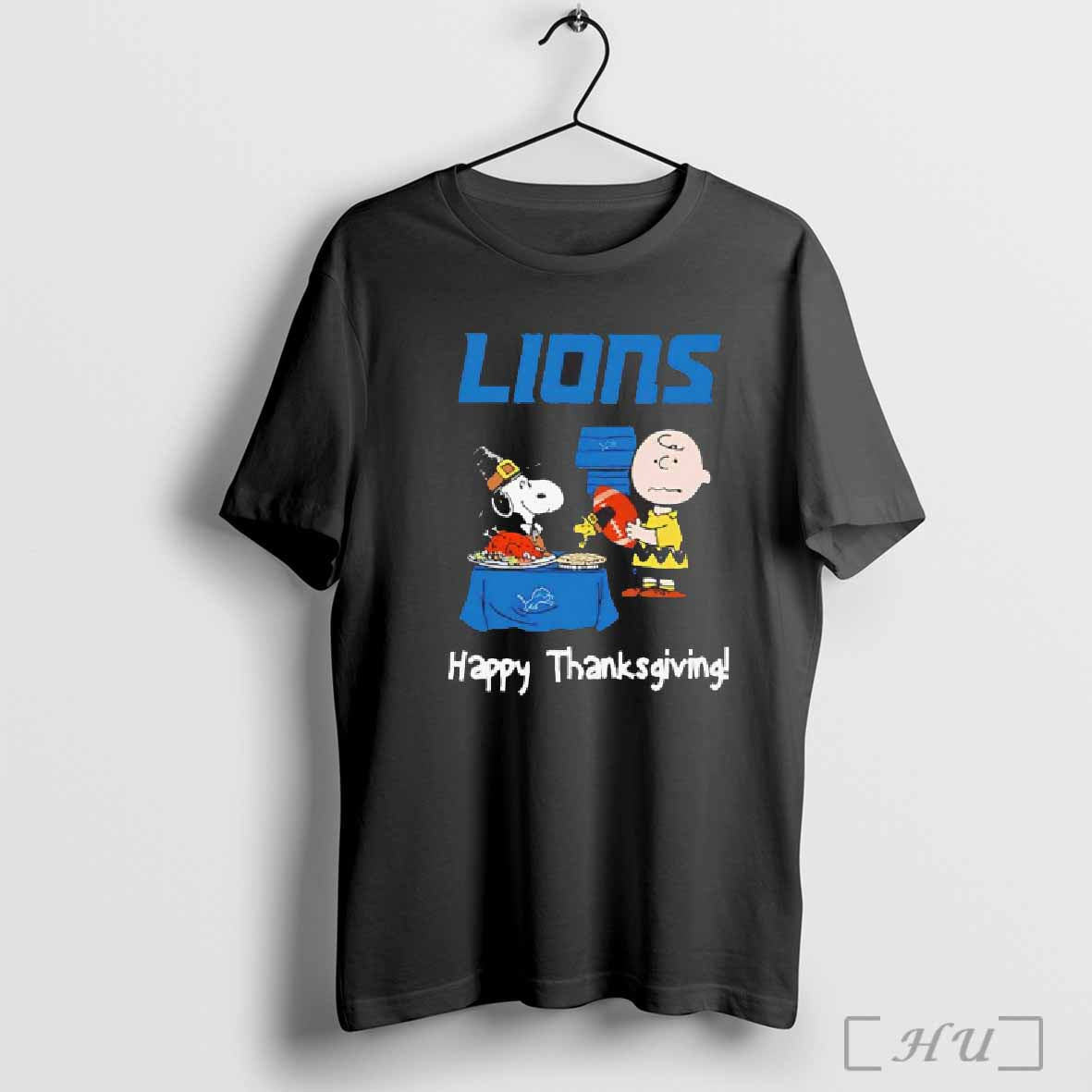 Detroit Lions Happy Thanksgiving