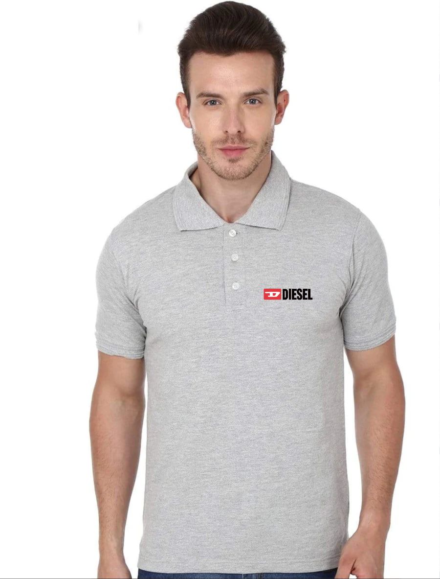 Diesel Denim Division Logo Polo T-Shirt