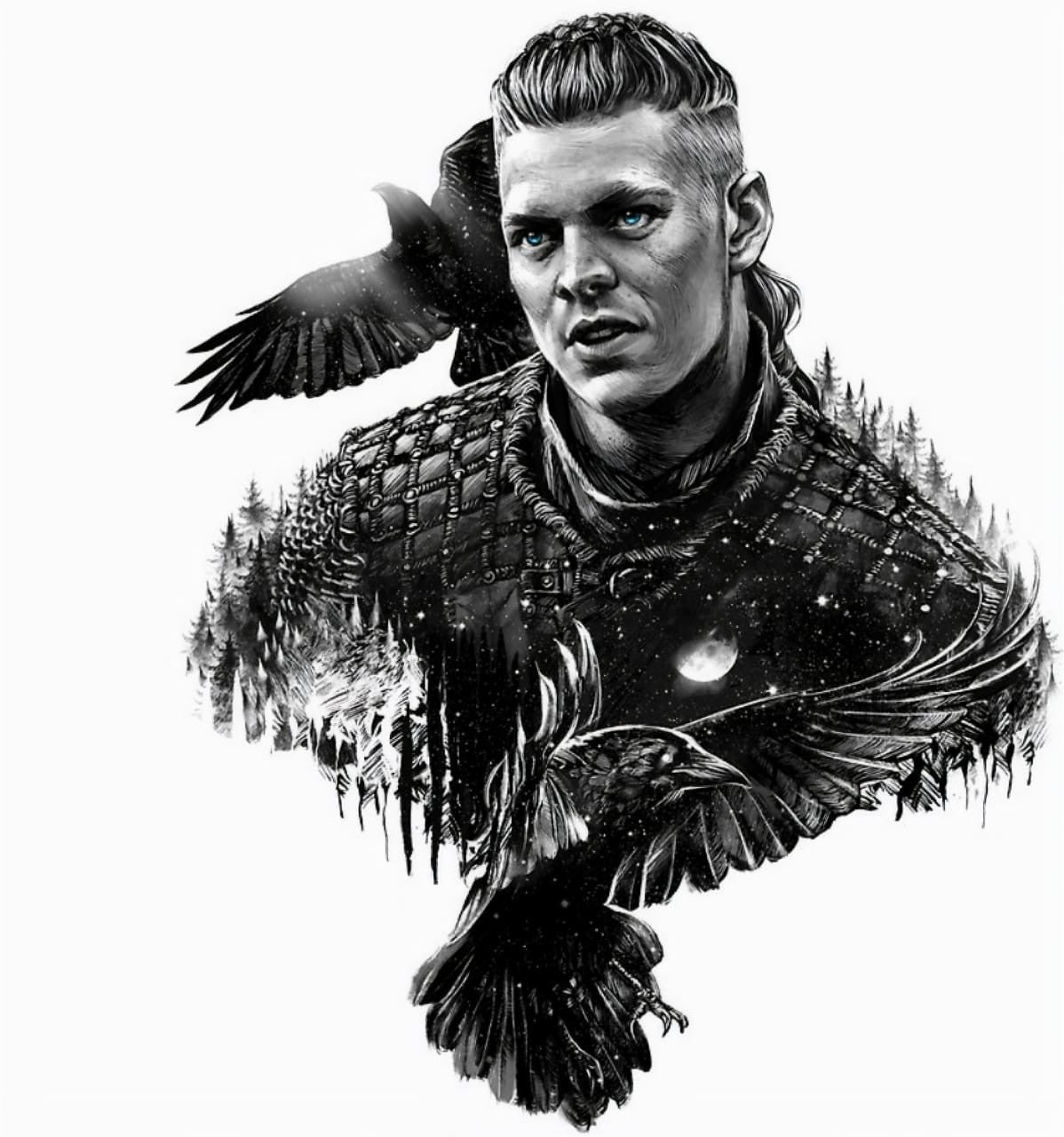 Ivar Son Of Ragnar Vikings Raglan Unisex T-Shirt