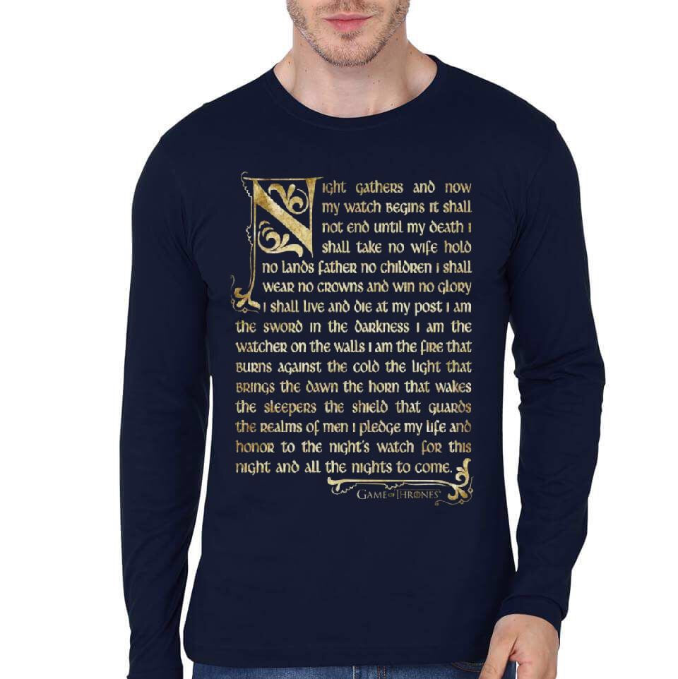 Night’s Watch Full Sleeve T-Shirt