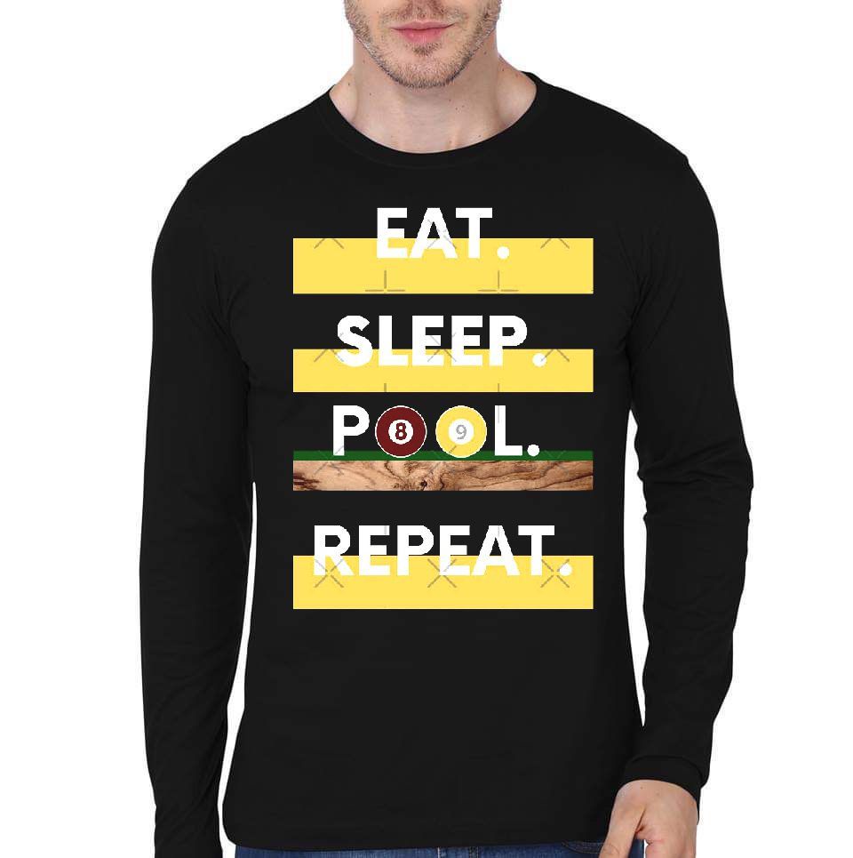 Eat Sleep Pool Repeat T-Shirt