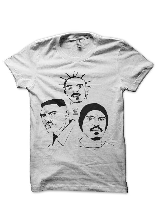 0027 – Brazilian Eminem RAP White T-Shirt