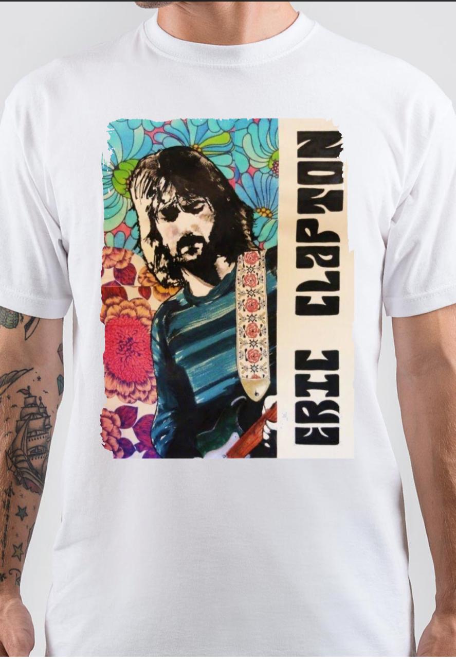 Eric Clapton White T-Shirt