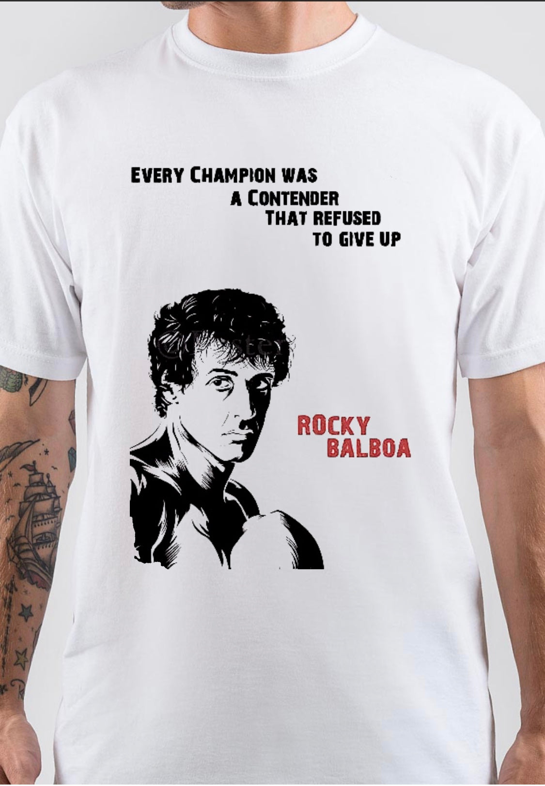 Rocky Balboa Quote T-Shirt