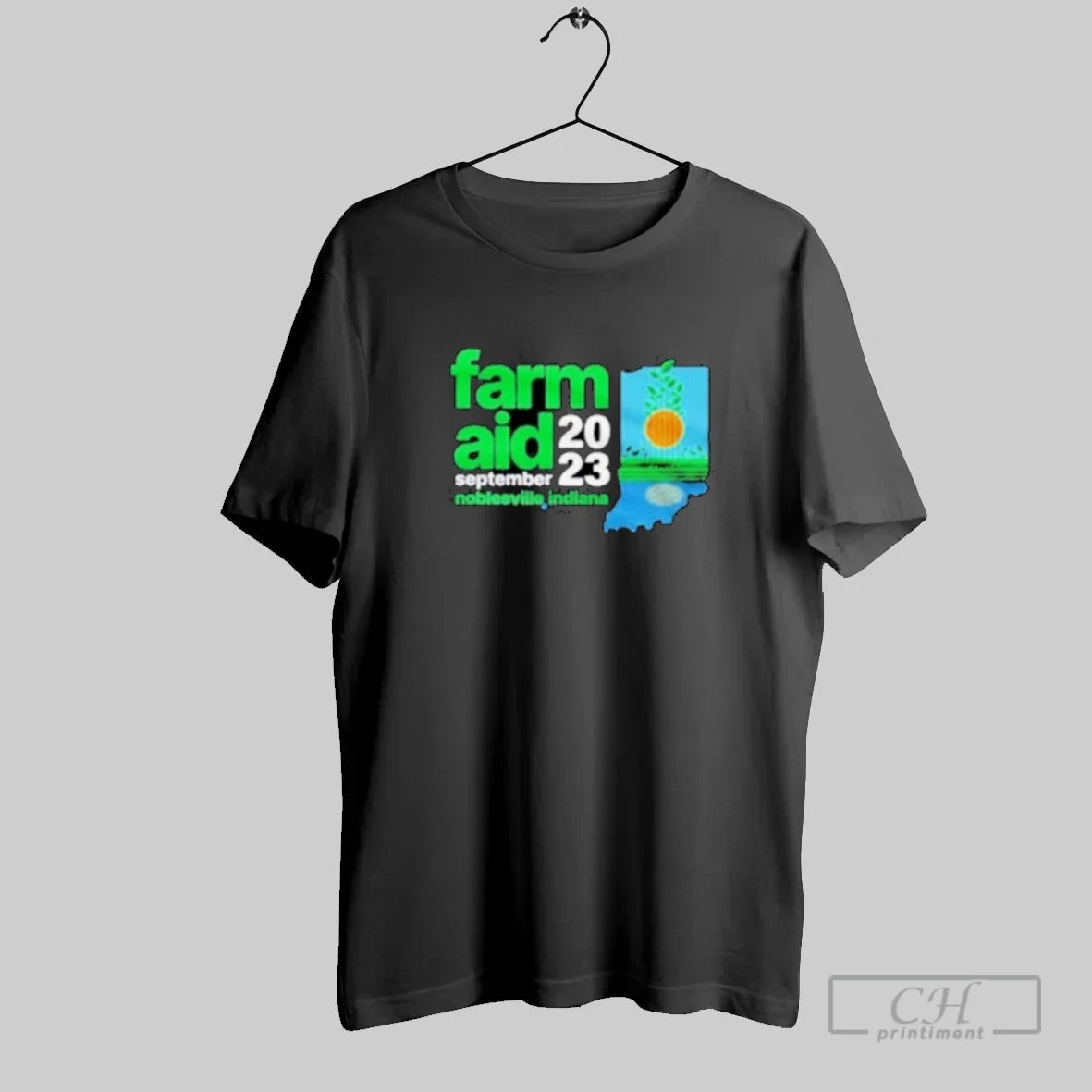 Farm Aid 2023 September Noblesville Indiana Festival Logo