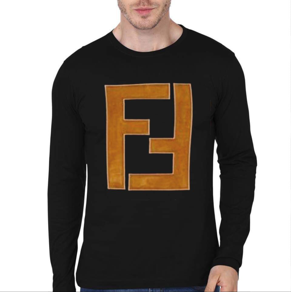 Fendi Logo Full Sleeve T-Shirt