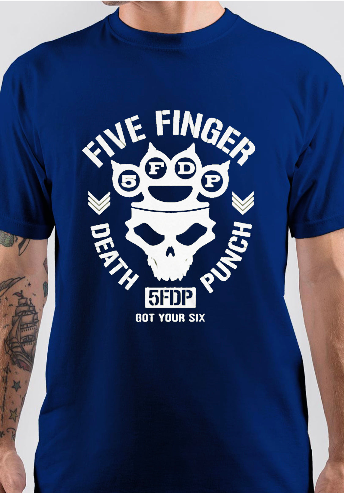 Five Finger Death Punch Skull Logo T-Shirt