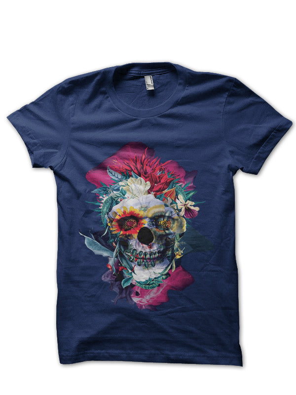 Floral Skull Classic T-Shirt