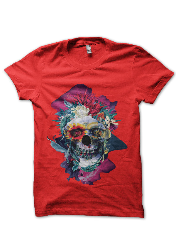 Floral Skull Classic T-Shirt