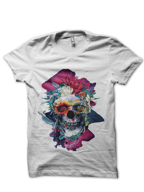 Floral Skull Classic T-Shirt