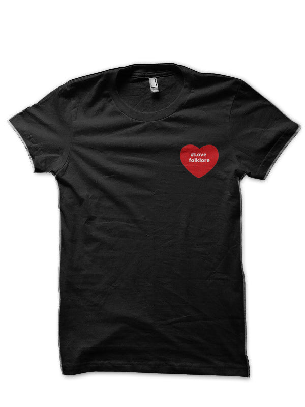Love Folklore – Hashtag Heart T-Shirt