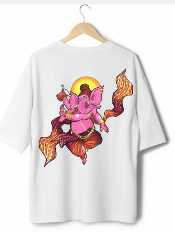 GANESHA OVERSIZED T-SHIRT