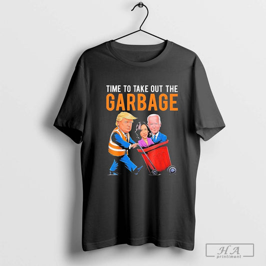 Garbage For Trump 2024 Funny Time To Take Out Garbage Biden
