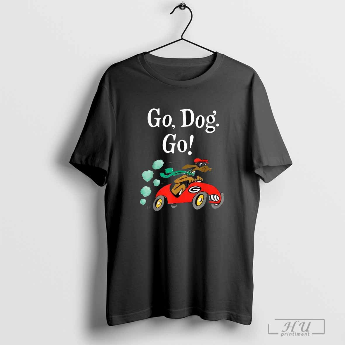 Georgia Bulldogs Driving Car Go Dog Go