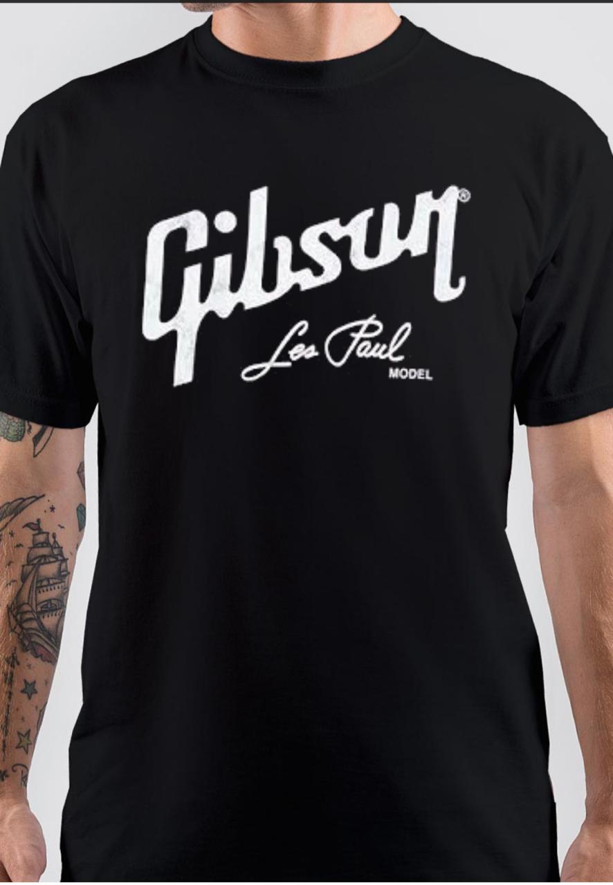 Gibson Black T-Shirt