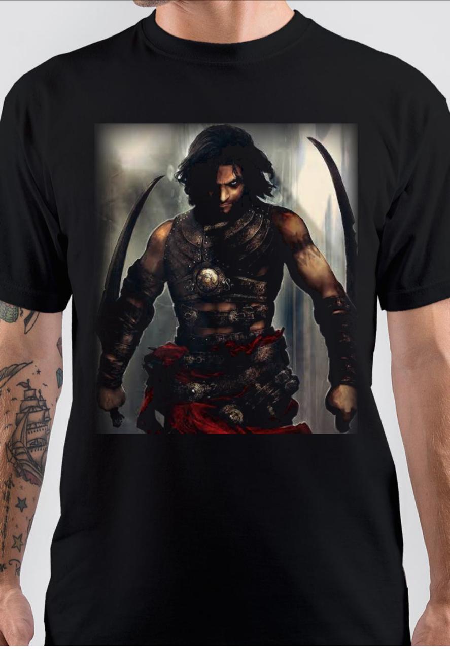 Prince Of Persia  Black T-Shirt