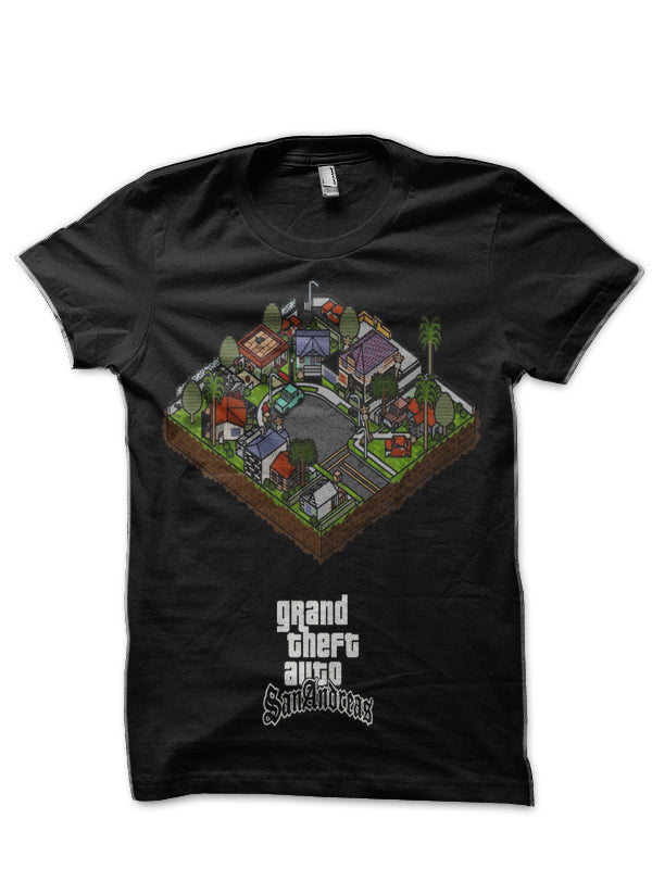 Grand Theft Auto: San Andreas Black T-Shirt