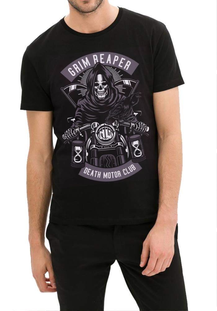 Grim Reaper Biker T-Shirt