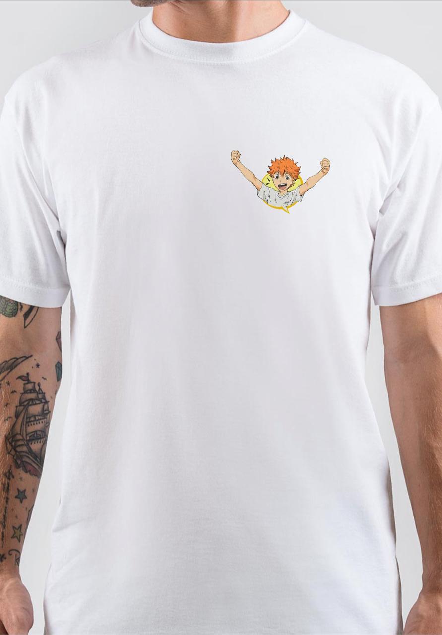 Haikyuu Hinata White T-Shirt