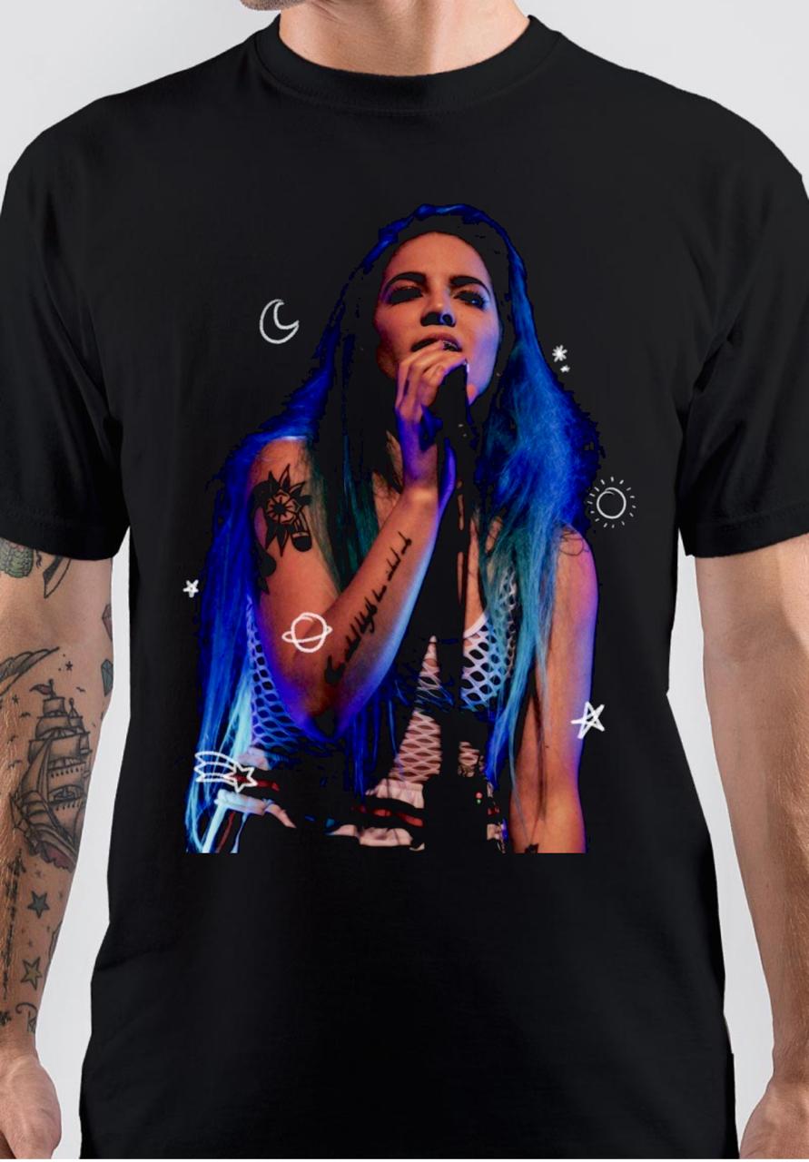 Halsey Black T-Shirt