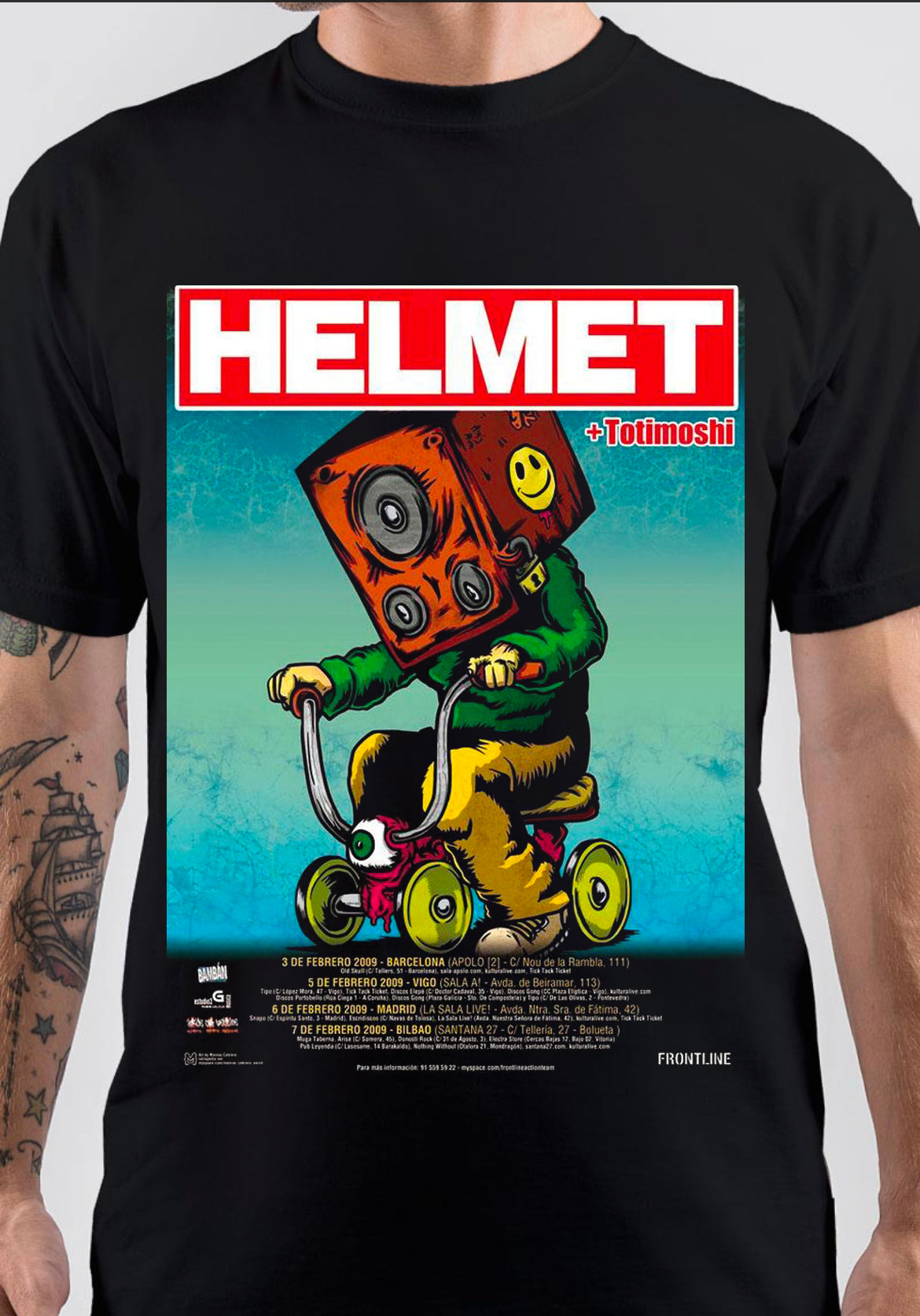 Helmet T-Shirt