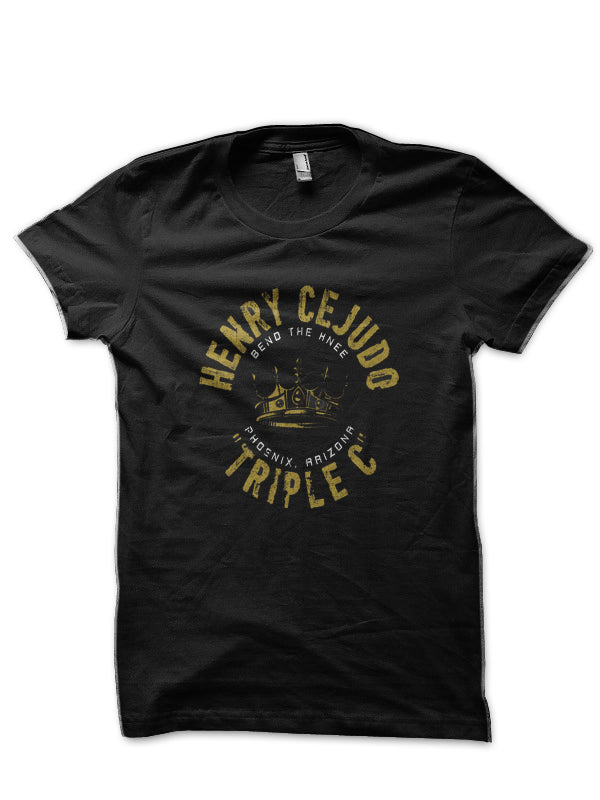 Henry Cejudo Black T-Shirt