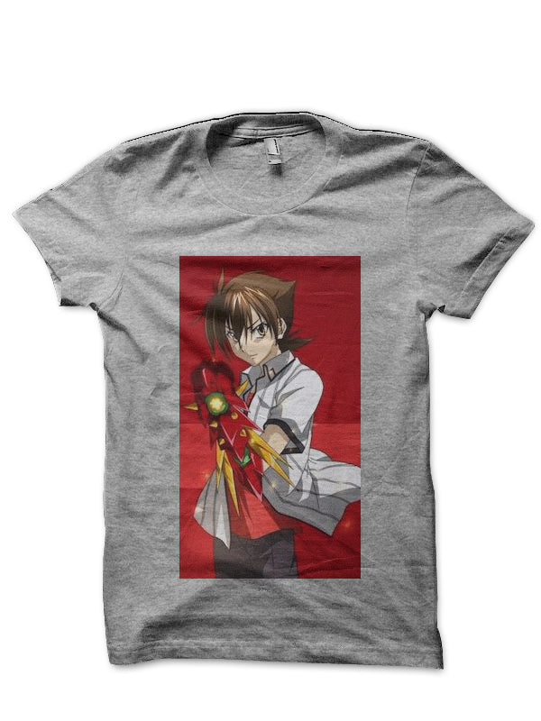 High School Dxd Grey T-Shirt