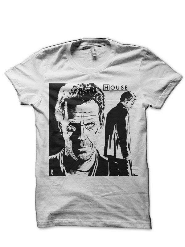 House MD White T-Shirt