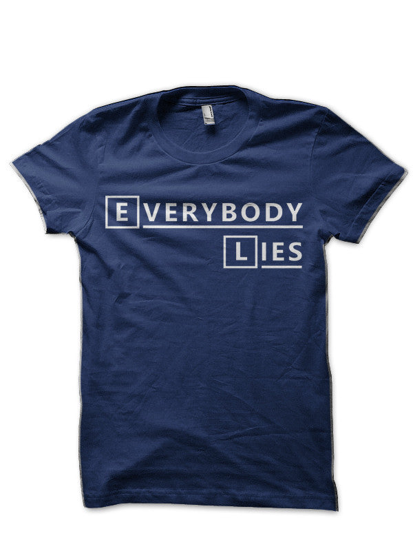 House Md Navy Blue T-Shirt