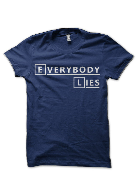 House Md Navy Blue T-Shirt