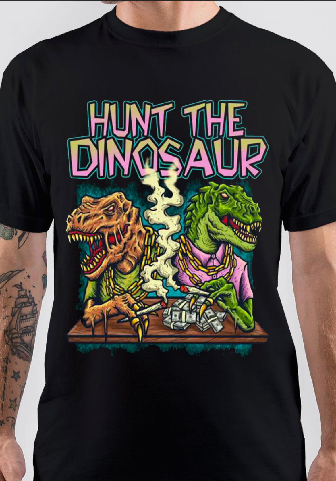 Hunt The Dinosaur T-Shirt