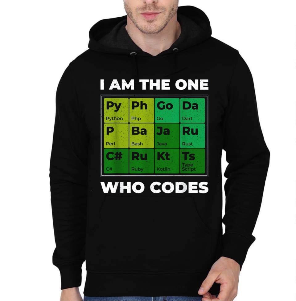 I Am The One Who Codes Hoodie