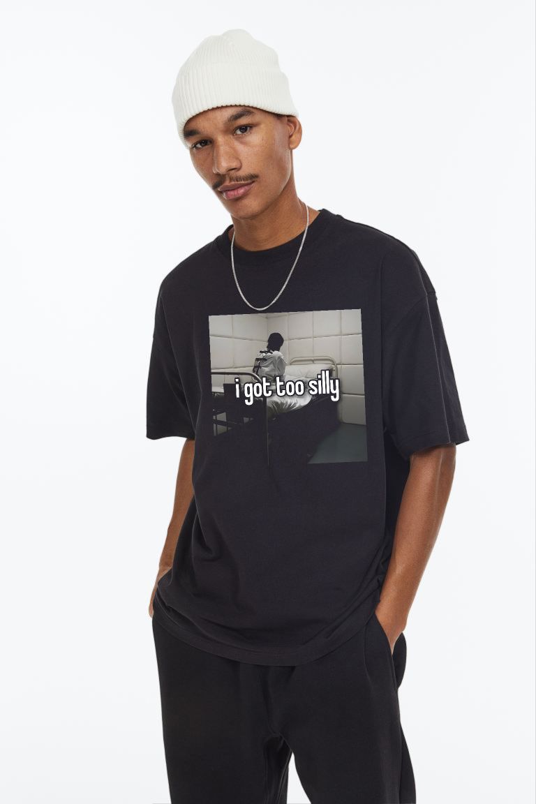 I Got Too Silly Oversized T-Shirt