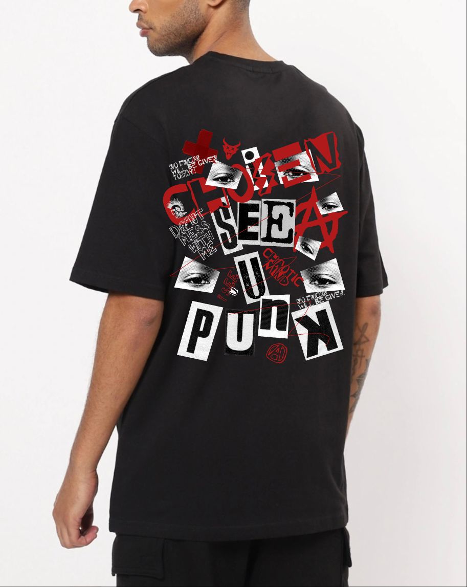 I SEE YOU PUNK Oversized T-Shirt